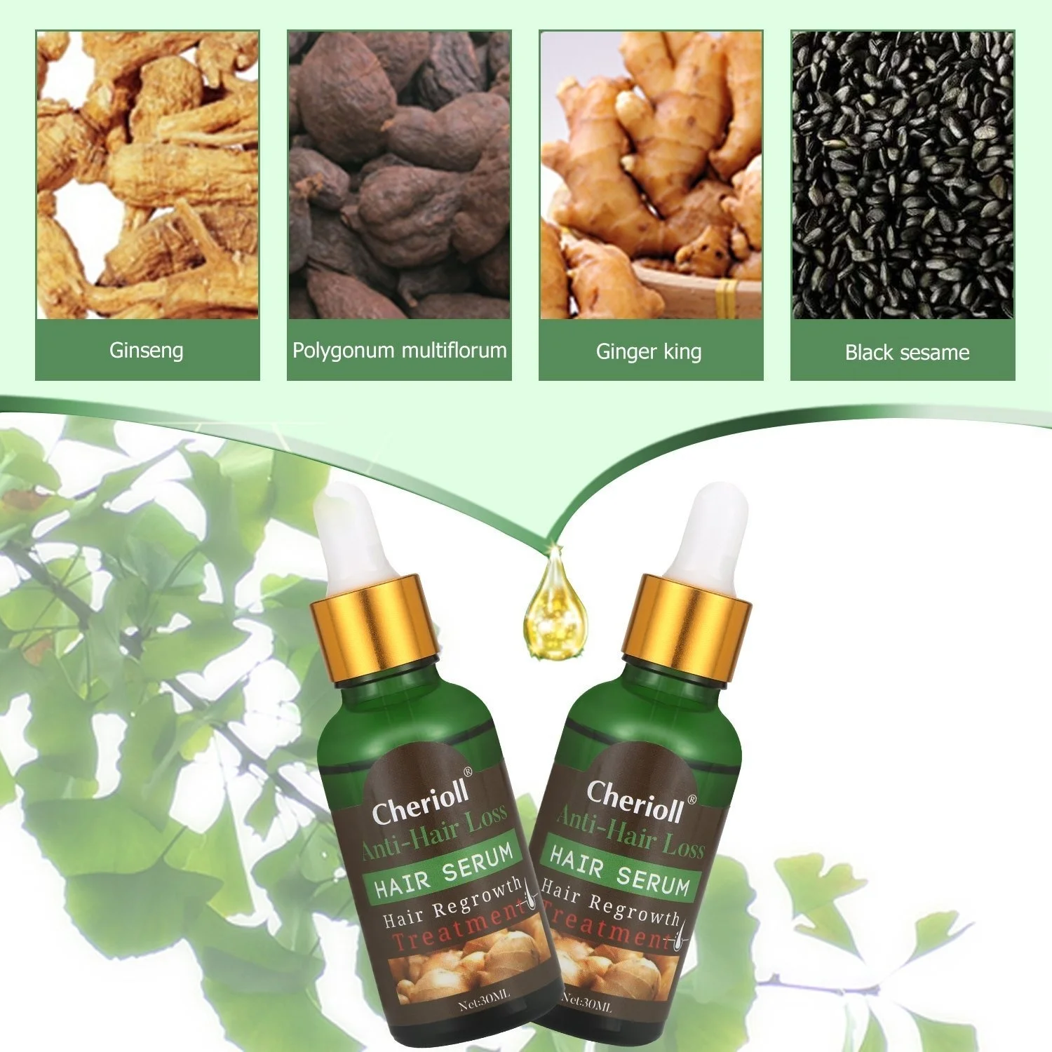 Сыворотка от выпадения волос и истончение сыворотка для стимулирует новый рост