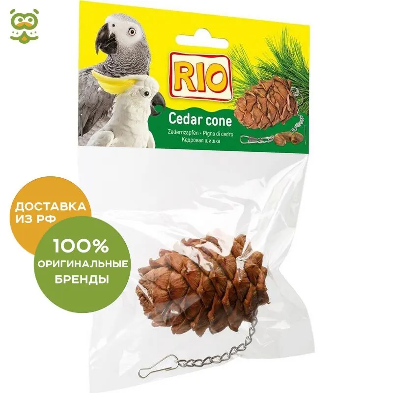 RIO Кедровая шишка для птиц без характеристик|Сухой корм птиц| |