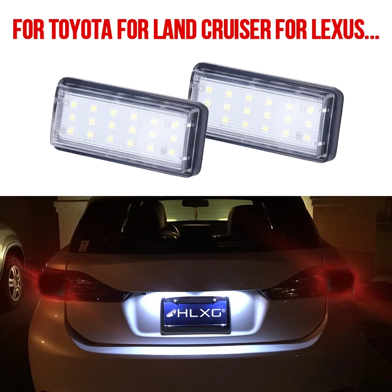 Для игрушки * ta Land Cruiser Pr do 120 200 для Lex s GX470 номерная пластина лампа Canbus без ошибок