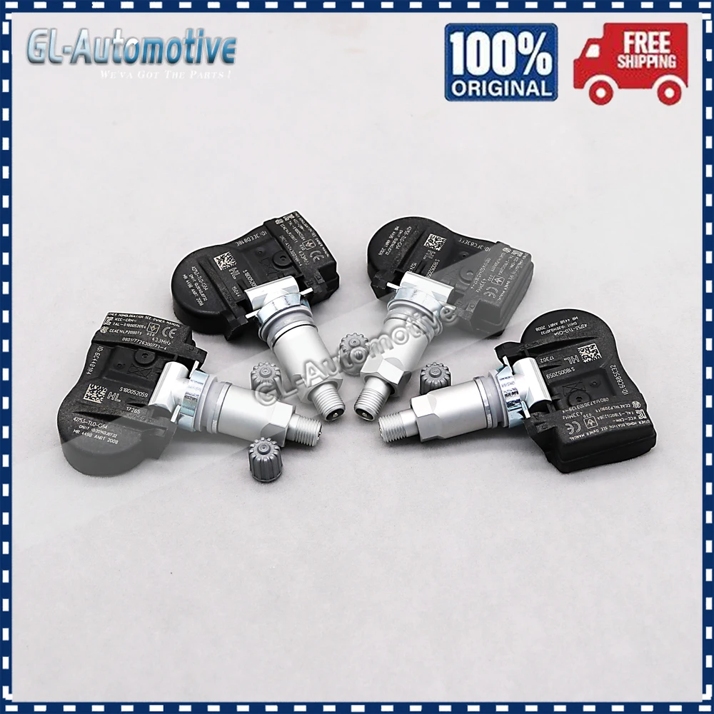 Набор (4) TPMS 42753-TL0-G54 датчик давления в шинах для Honda Accord Crosst Qoros 3 42753 TL0 G54 433 МГц