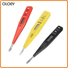 Электрический индикатор измеритель напряжения Цифровой вольтметр 12 в-260 в настенная розетка ACDC мощность детектор напряжения в розетке сенсор тестер ручка 110 В 220 В