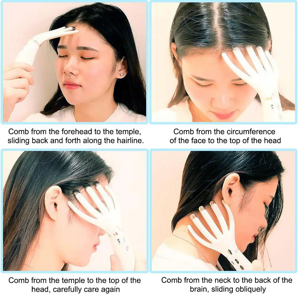 USB мини-массажер для головы многофункциональный нагревательный массажер шеи