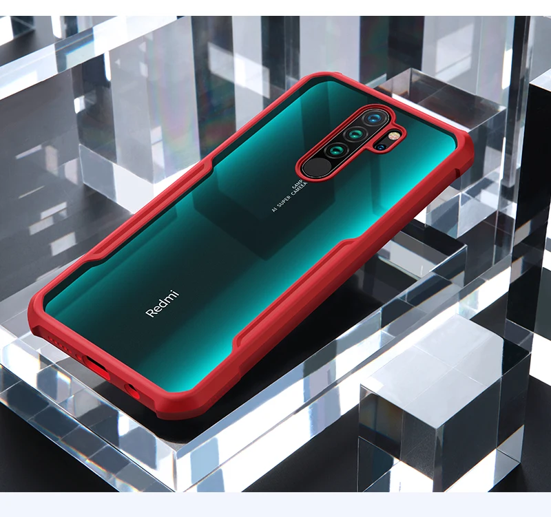 Для Xiaomi Redmi Note 8 Pro Чехол Xundd чехол для телефона Shookproof защитный чехол бампер Beetle защита экрана закаленное стекло