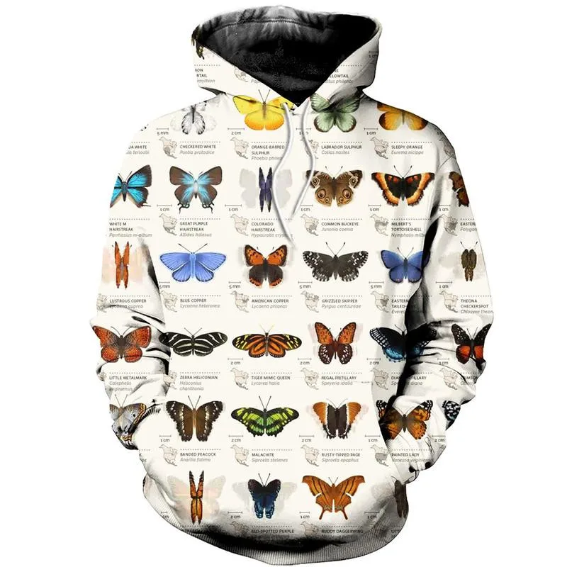 

New product men's top 3D printing beautiful butterfly comfortable casual zipper hoodie/pullover unisex sweatshirt/hoodie style