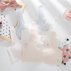 Бюстгальтер для девочек, нижнее белье, топы, укороченные дышащие спортивные бюстгальтеры для подростков, Короткие топы, повседневная детская одежда для подростков