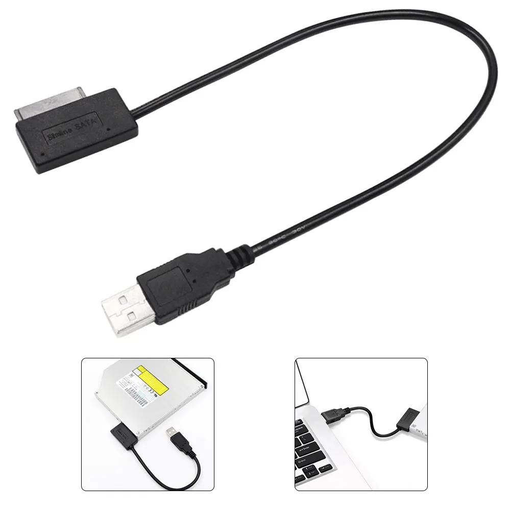 

USB Converter Cable SATA To USB Cable Hard Drive Adapter External Converter For Laptop Data Transfer 35cm Convenient Durable