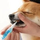 Набор для чистки зубов собак Pet зубная щетка красоты, ручка для чистки зубного камня для кошек и собак.