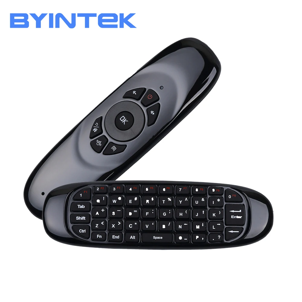 Беспроводная воздушная мышь BYINTEK игровая клавиатура перезаряжаемая 2 4 ГГц