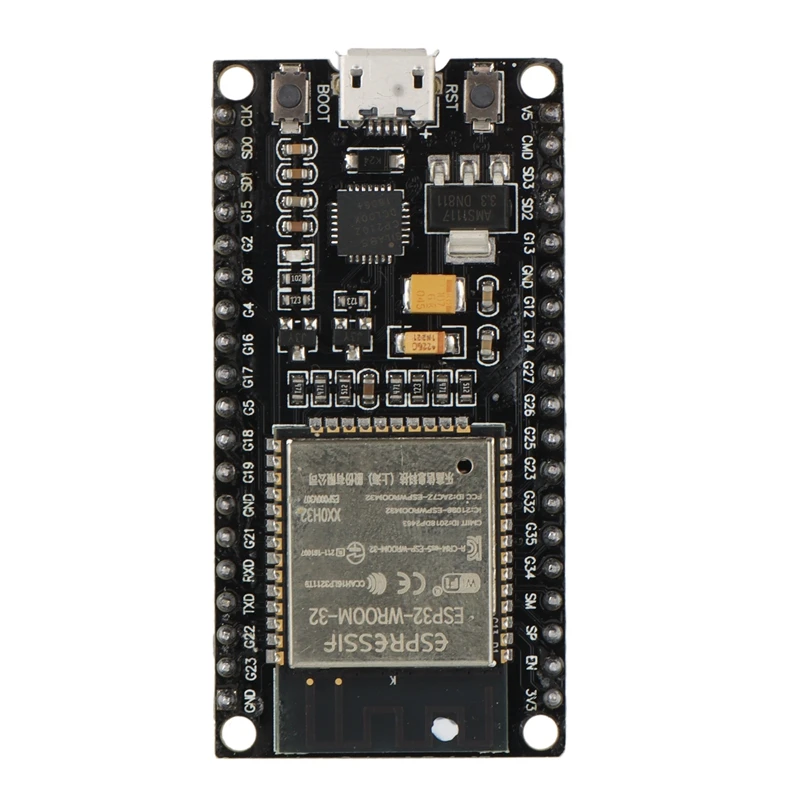 ESP32 NodeMCU модуль WLAN WiFi Dev Kit C макетная плата с CP2102 совместимая Arduino | Компьютеры и
