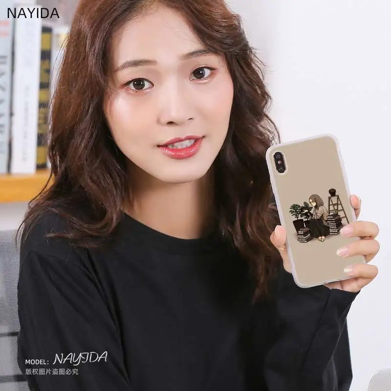 Мягкий чехол для iPhone 12 11 Pro X XS Max XR 6 7 8 G Plus SE 2020 5 S красивый мусульманских девушек и