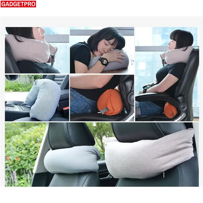 Дорожная U образная подушка Gadgetpro для шеи хлопковые подушки массажные