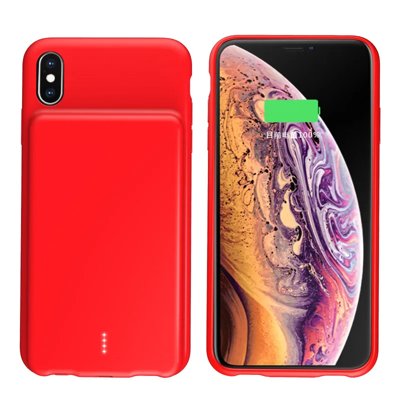 NTSPACE 5000 мАч Внешний аккумулятор зарядное устройство чехол для iPhone Xs Max XR power Case Портативный блок питания зарядный чехол с аудио
