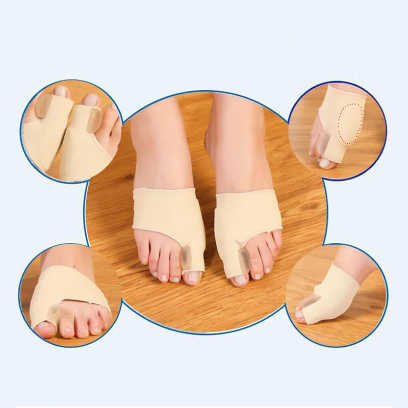 1 пара межпальцевый корректор носков для коррекции большого пальца силиконовый