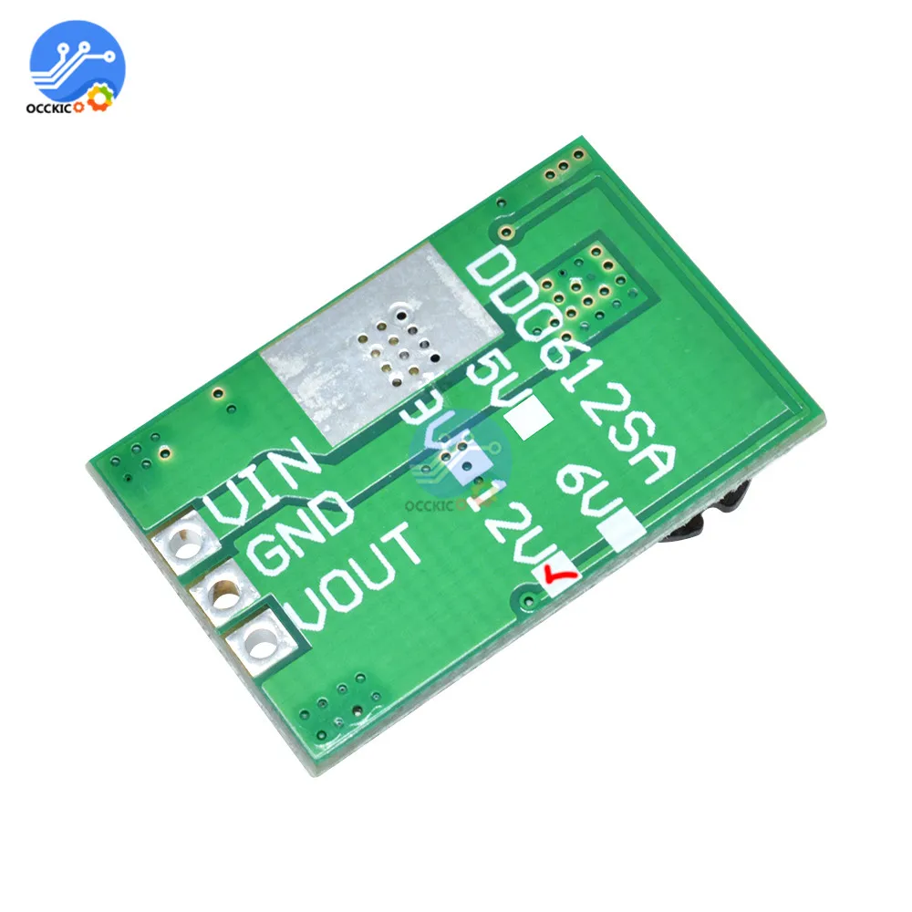 3.5A DC-DC Повышающий Модуль преобразователя Напряжения 3V 3,3 V 3,7 V до 5V 6V 9V 12V для зарядки аккумулятора 18650 BMS