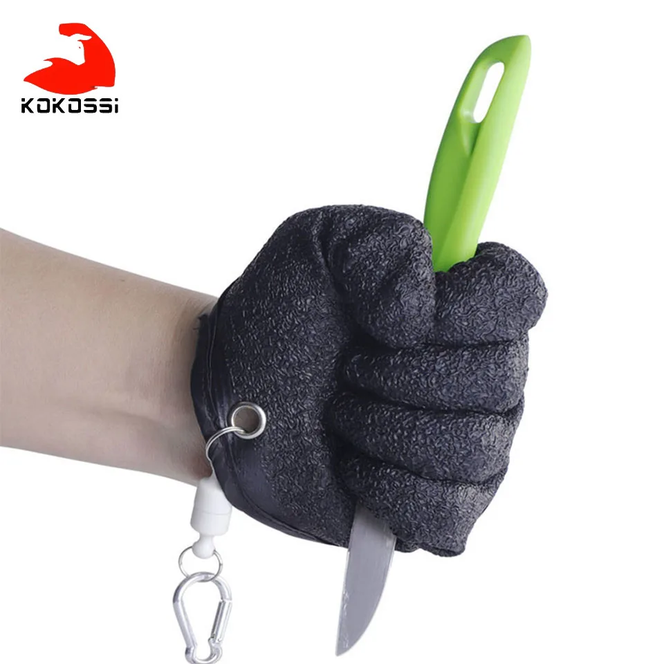 KoKossi 1 шт. рыбной ловли перчатки не мокрыми руками Non-slip быстрое высыхание