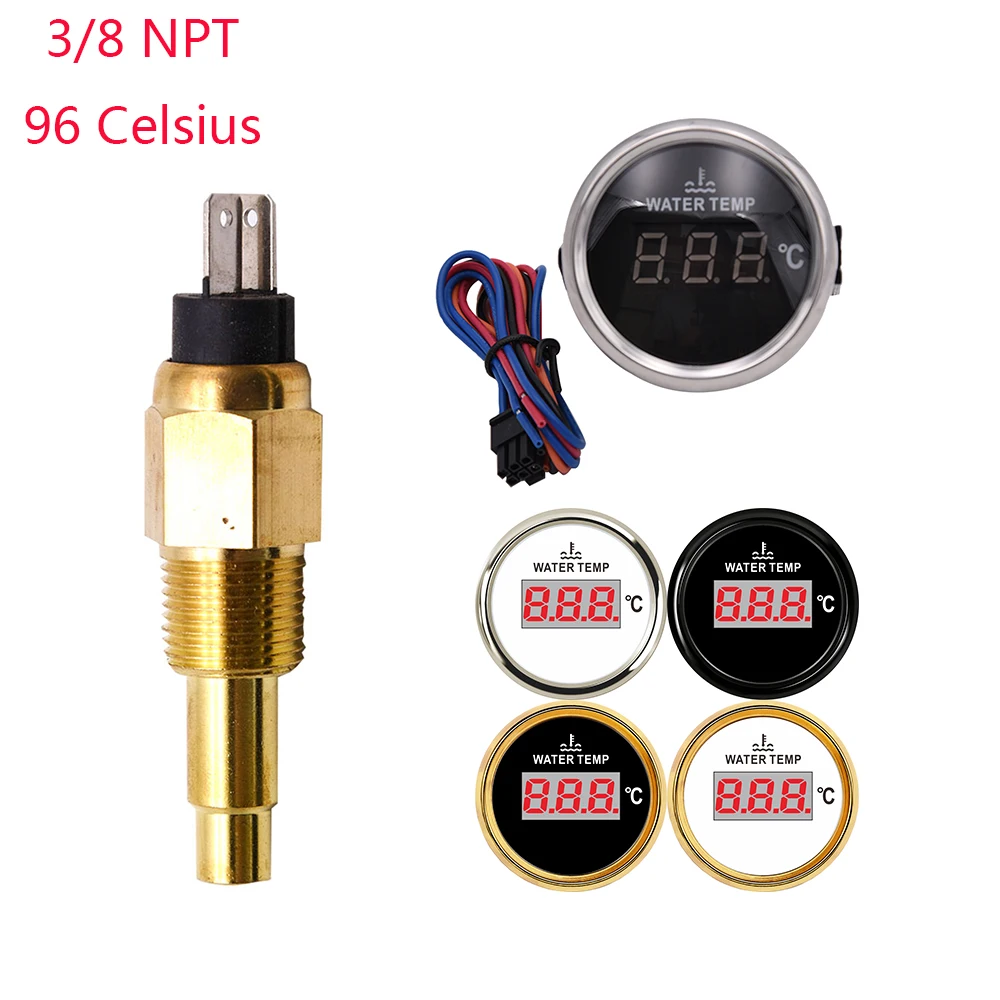 Датчик температуры воды 52 мм 287 4 ом авто водяной бак датчик уровня s для лодки 3/8