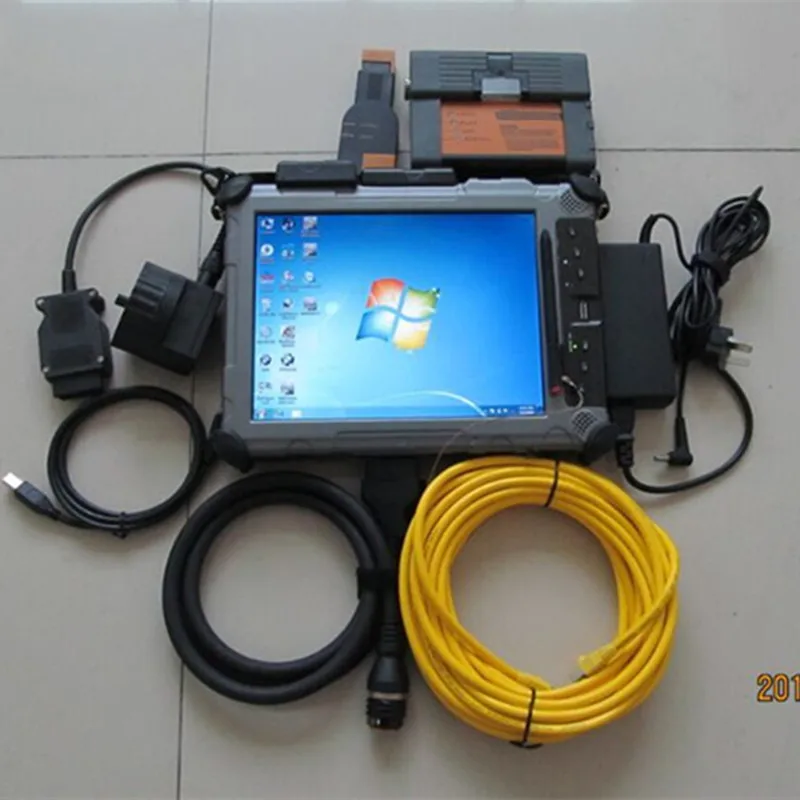 Диагностический интерфейс для BMW ICOM A2 OBD сканер с ноутбуком xplore IX104 новейший 480G