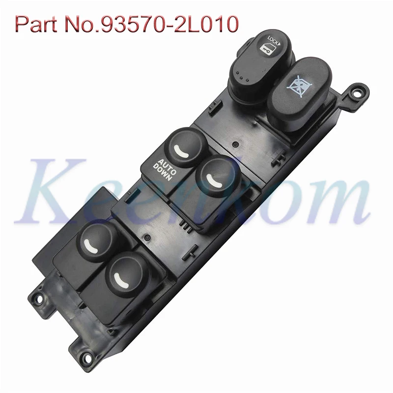 

93570-2L010 Power Master Window Main Switch LH for Hyundai i30 i30cw 2008 2009 2010 2011 Front Left Control Switch 935702L010