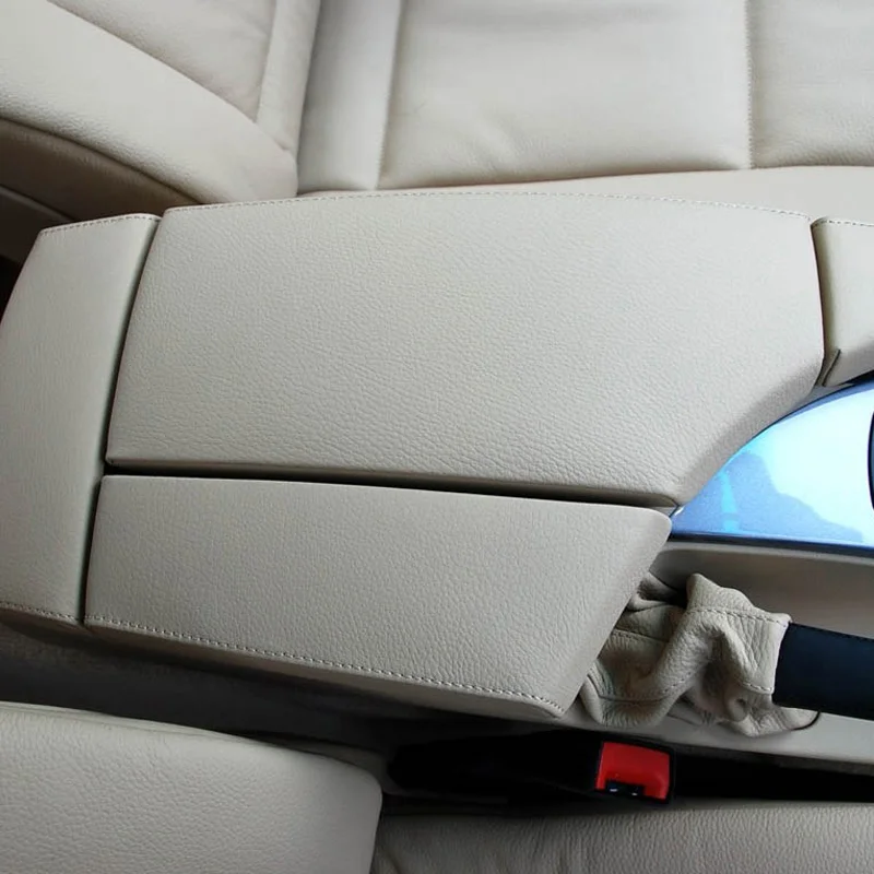 Мягкие кожаные подлокотника для BMW 5 серия E60 2004 2005 2006 2007 2008 2009 2010 автомобильный