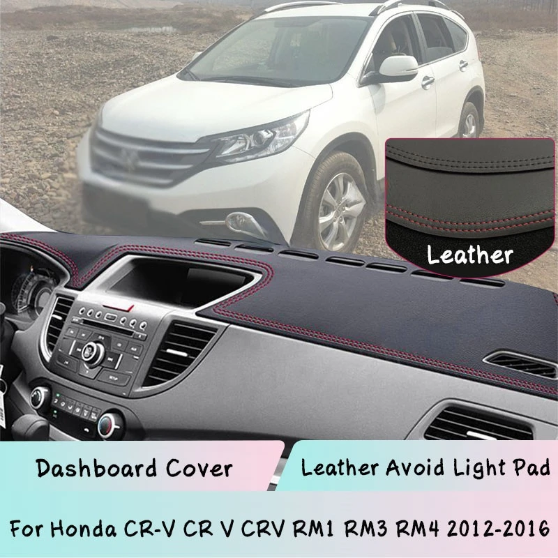 

Кожаный коврик для приборной панели Honda CR-V CR V CRV RM1 RM3 RM4 2012-2016