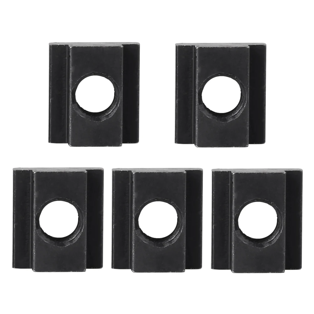 

5 шт., Т-образные гайки с отделкой из черного оксида