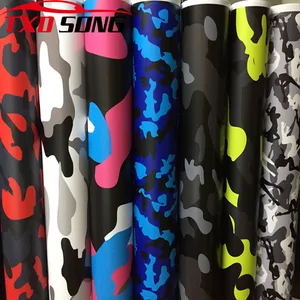 Камуфляжная виниловая пленка, 18 видов, 7 размеров, много дизайнов, для стайлинга автомобиля, велосипеда, компьютера, ноутбука, скутера, мотоцикла