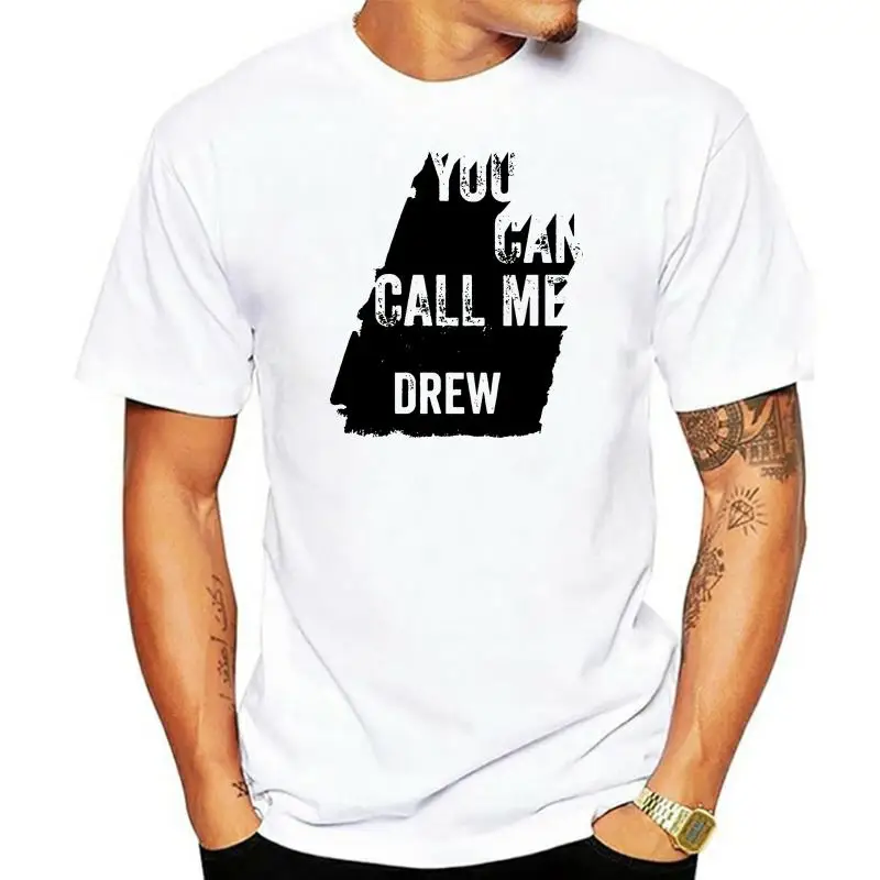 

Drew You Can Call Me Drew Mens T shirt Yellow Birthday Gift 00537