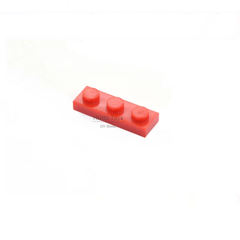 Decool Legoes Совместимые Кирпичи 1x3 Короткие пластиковые строительные блоки детали