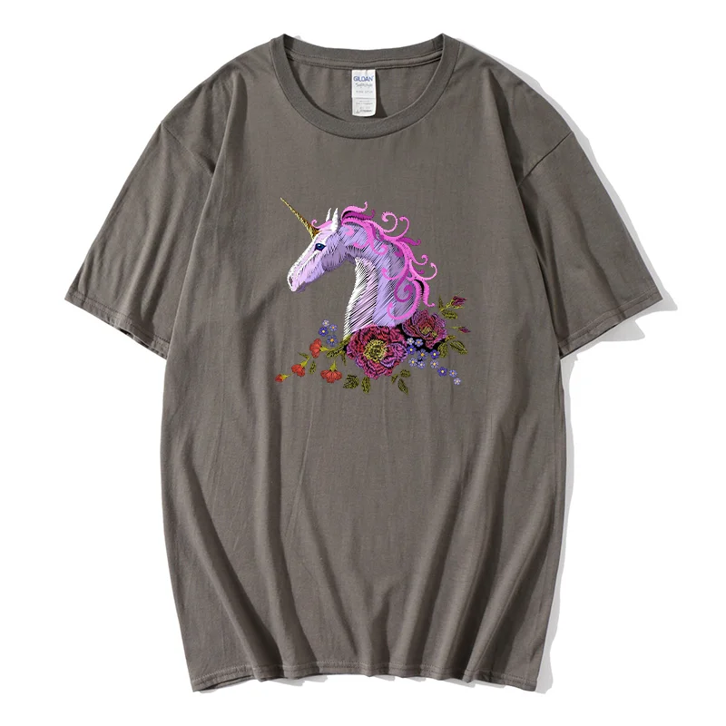 

Men's T-Shirt 2021 New Fashion Printed Colored Horse Summer Hip Hop Casual Colored Collar Tops Multi-Color Partial Free Shipping