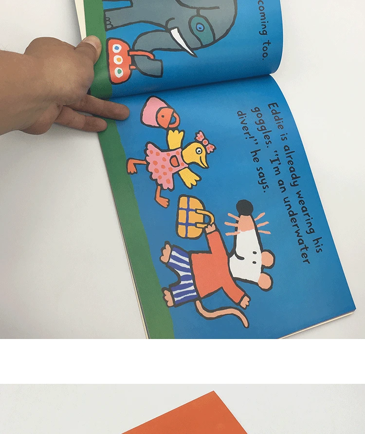 Maisy учится плавать первый опыт английская история картина книга дети учатся