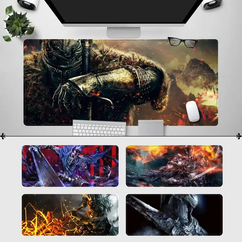 Популярными Dark Souls игровой Мышь коврик Pad большие для рабочего стола мыши