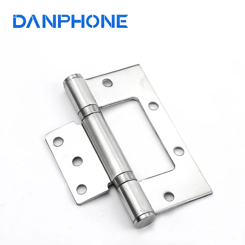 Дверные петли DANPHONE 4 дюйма фурнитура из нержавеющей стали для кухни туалета