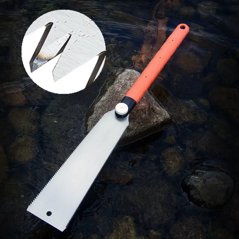 Ручная пила SK5 10 дюймов японская двухсторонняя с 3 зубцами резак для дерева