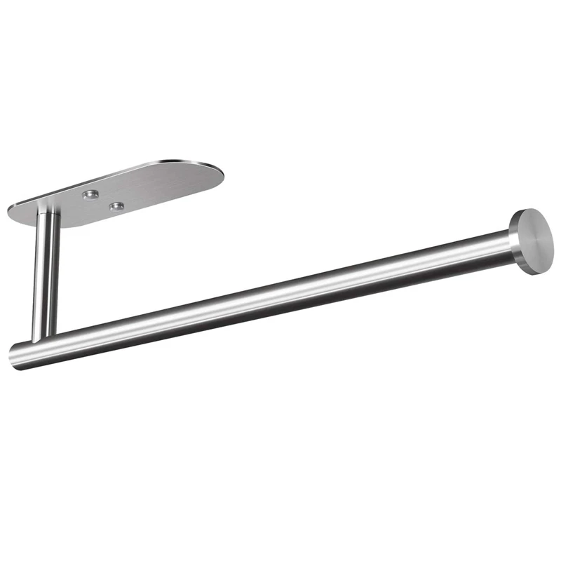 

Paper Towel Holder Under Cabinet Self Adhesive Kitchen Countertop Wall Mount Paper Towel Holders with Screws