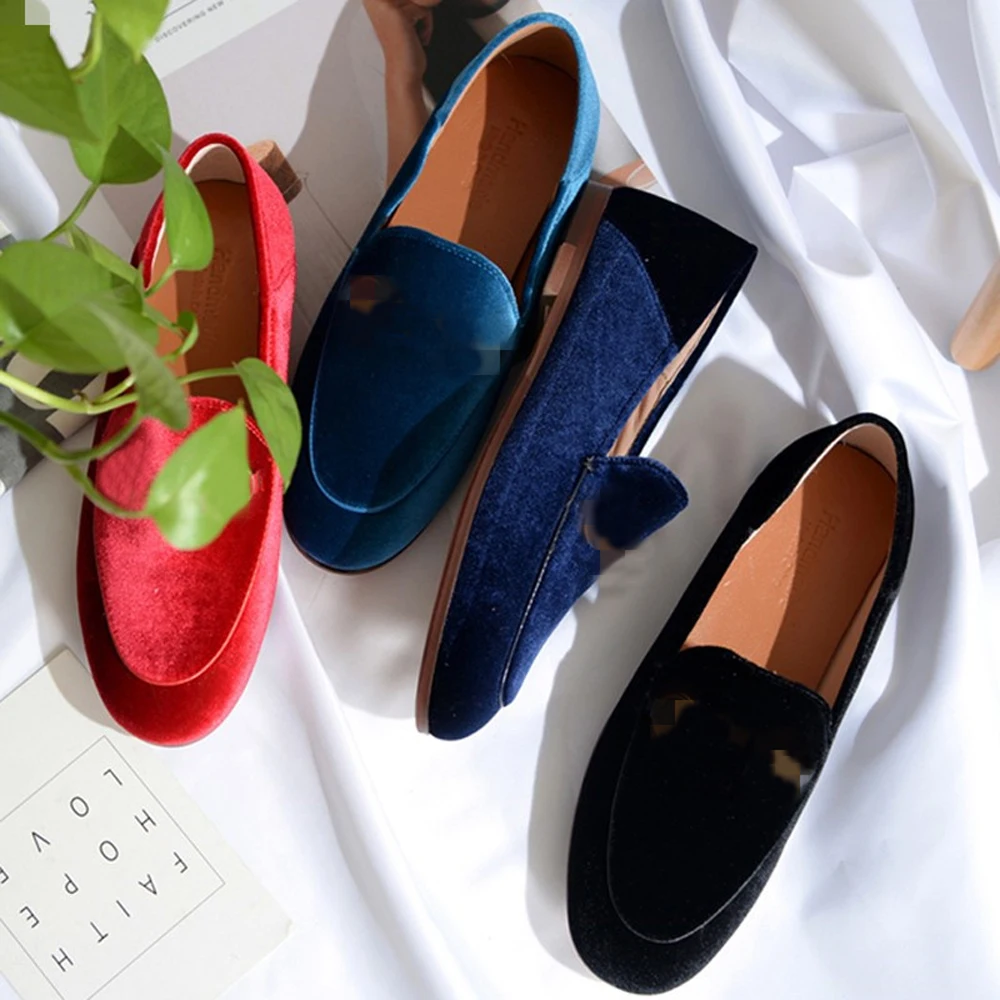 

LOVIRS Women Classics Flat Loafers Genuine Cow Leather Shoes Metal Decoration Casual Flats Female Loafer Oxford Shoes