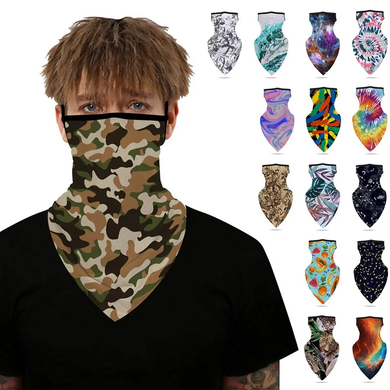 11 наружный треугольный шарф из ледяного шелка женский походный Кемпинг Охота бег