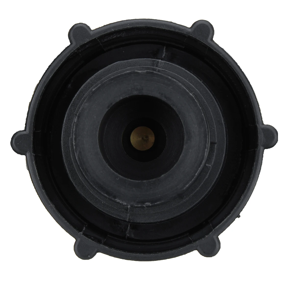 Черная новая пластиковая крышка расширителя/нагревателя охлаждающей жидкости