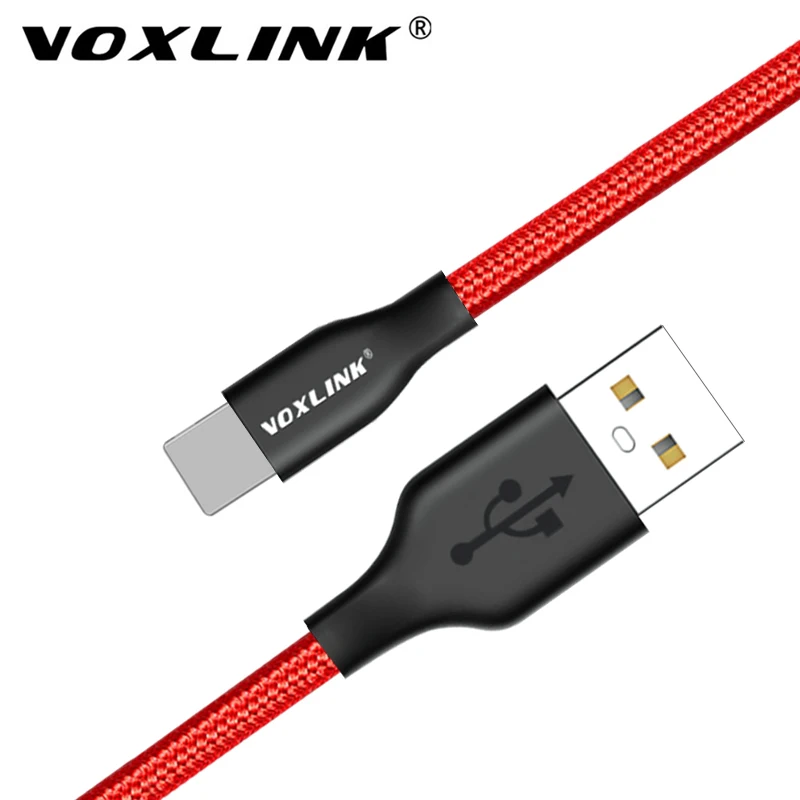 

VOXLINK USB Cable Nylon Braided for iphone X XS XR Fast Charging Sync Data USB Cable For iphone xs max 8 8Plus 7 6 6s ipad mini