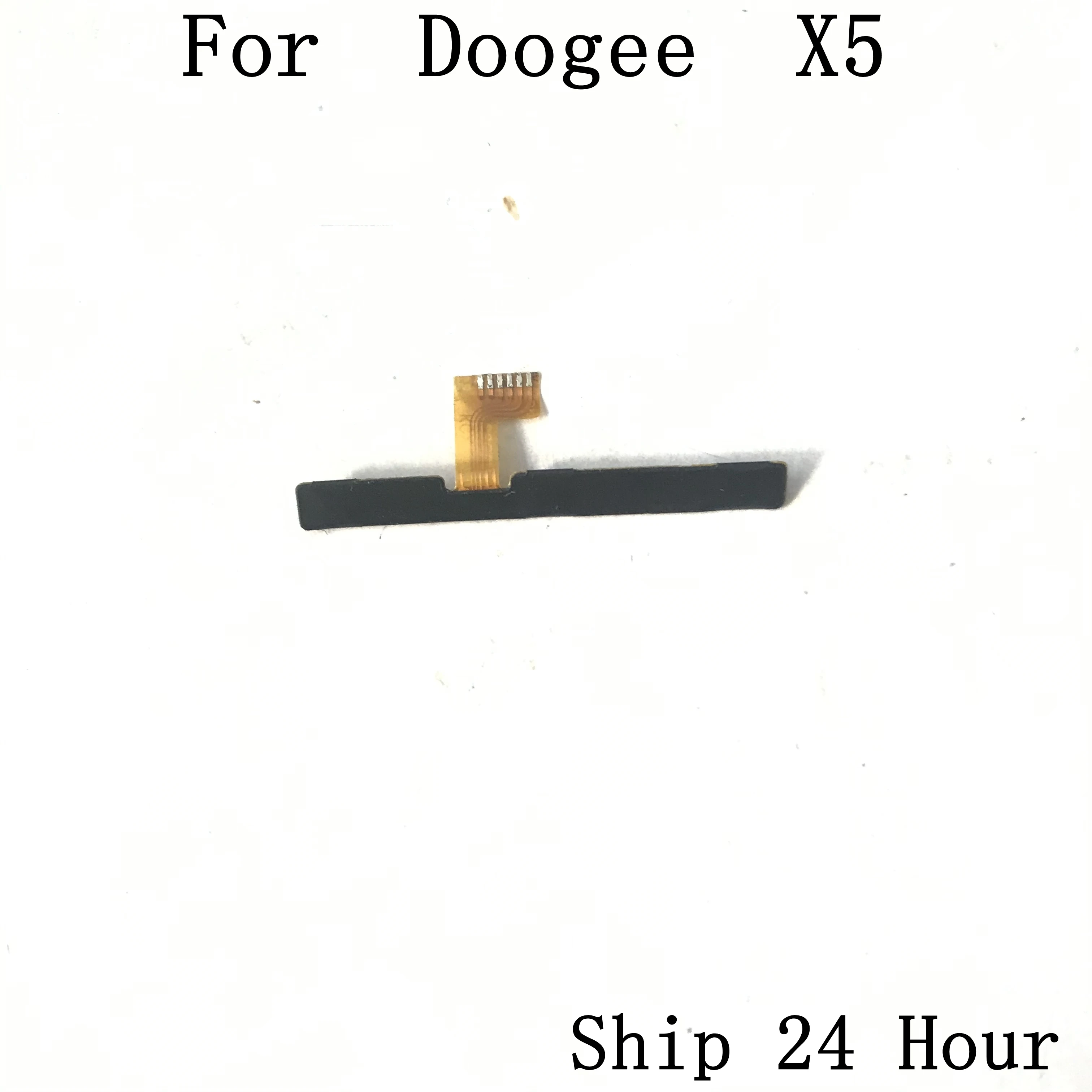 Кнопка включения и выключения питания Doogee X5 б/у гибкий кабель FPC с клавишей