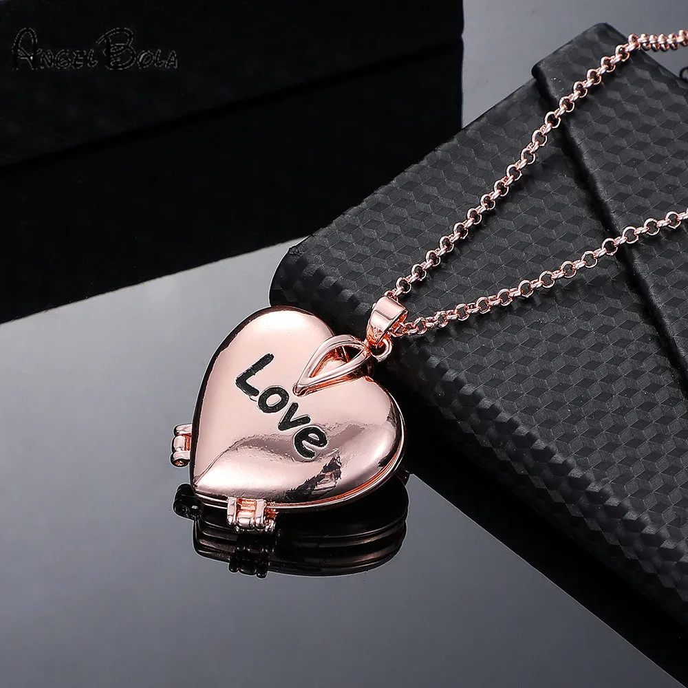 Женский кулон с 4 фотографиями многофункциональное ожерелье плавающими