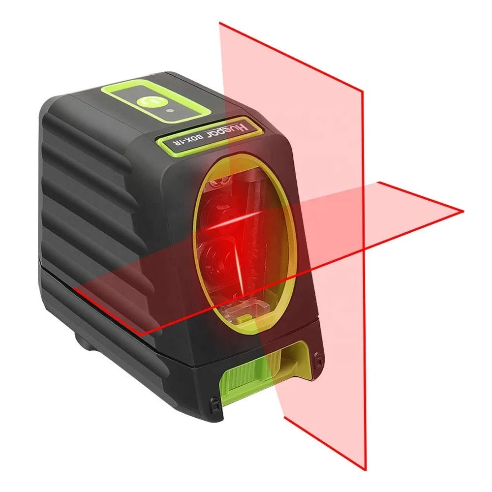 Huepar Red Beam Cross Line Laser Level 150/130 Degree Vertical/Horizontal Lasers 635nm Self-leveling Nivel Laser Diagnostic Tool