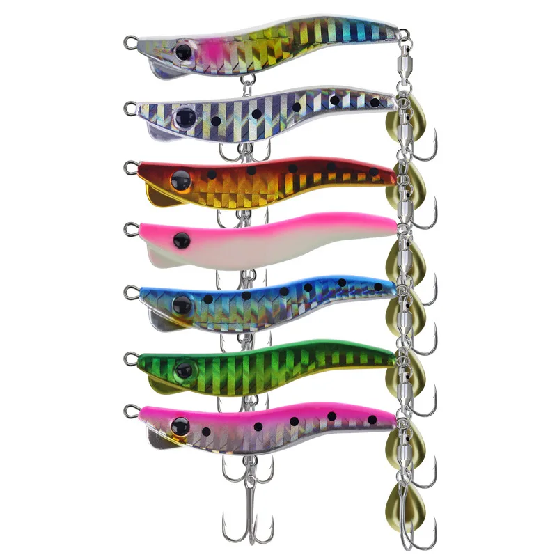 

Metal Spoon Jigs Carp Fishing Lure Crankbait Jig Spoons Wobbler Bait Sea Lures Pesca New Jigging Set Spinner Fish Japan Tackle