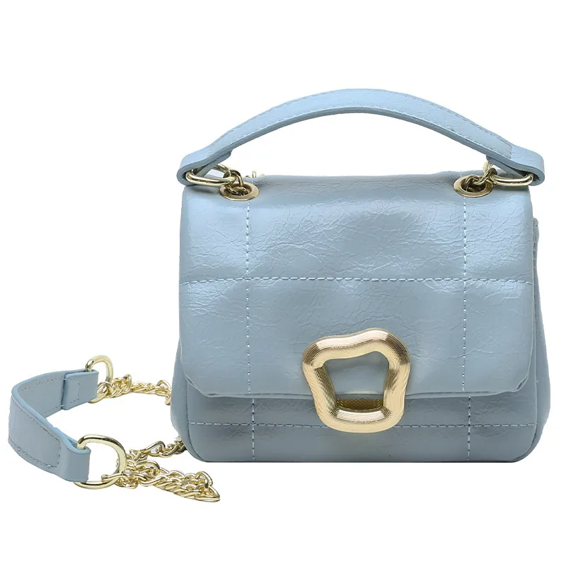 

Embroidery Thread Crossbody Bag For Women 2021 New Quality PU Leather Women's Designer Handbag Luxury Brand Small Shoulder Bag