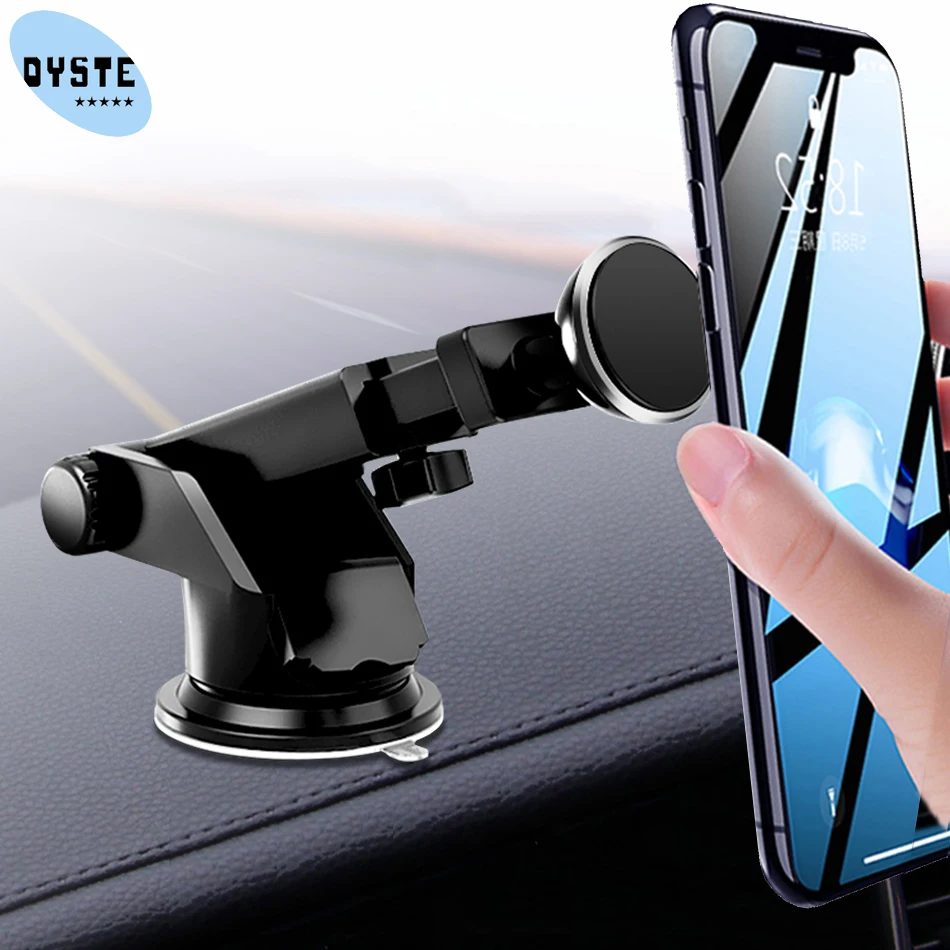 Cell Phone Holder Car For Xiaomi Mi 10 9 SE A2 lite Redmi note 6 7 8 Pro Car Holder Windshield Magnetic Stand Smartphone Voiture