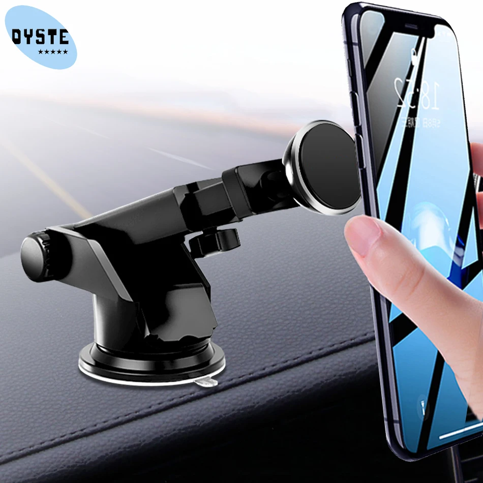 

Cell Phone Holder Car For Xiaomi Mi 10 9 SE A2 lite Redmi note 6 7 8 Pro Car Holder Windshield Magnetic Stand Smartphone Voiture