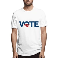 vote obama light shirt graphic tee mens short sleeve t shirt funny tops