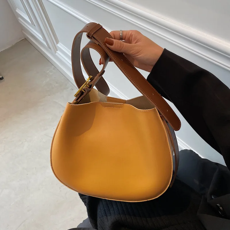 

Bags 2021 New Autumn Fashion Ladies Luxury High-quality Simple Western Style All-match Messenger Bag Retro One-shoulder Tote Bag