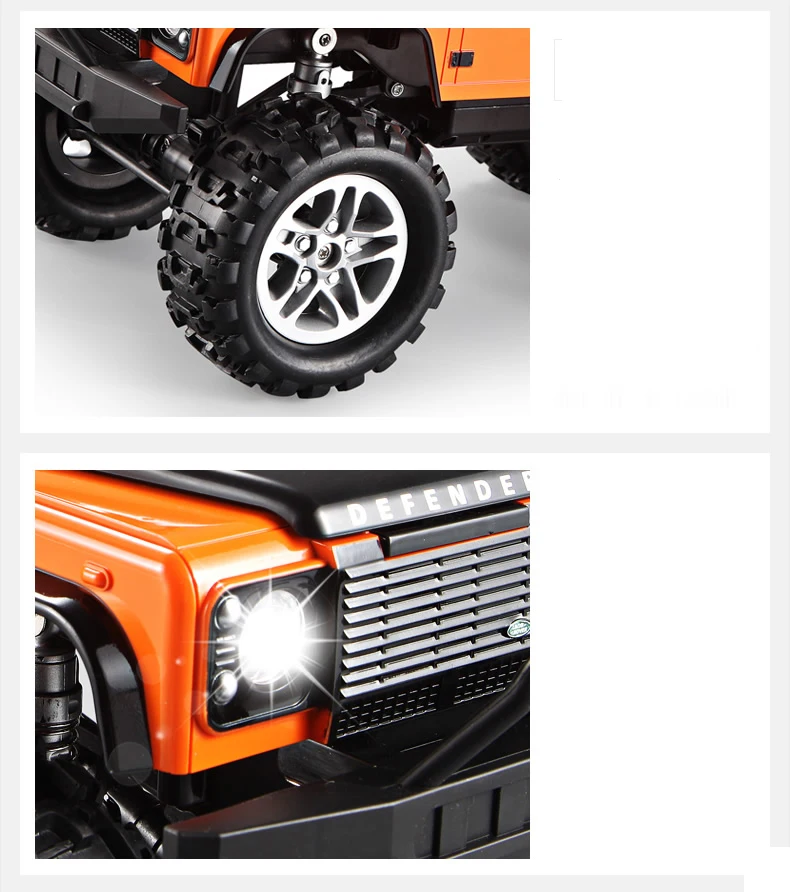 Land Rover 4 х колесный лазания по горам и дистанционное Управление внедорожная