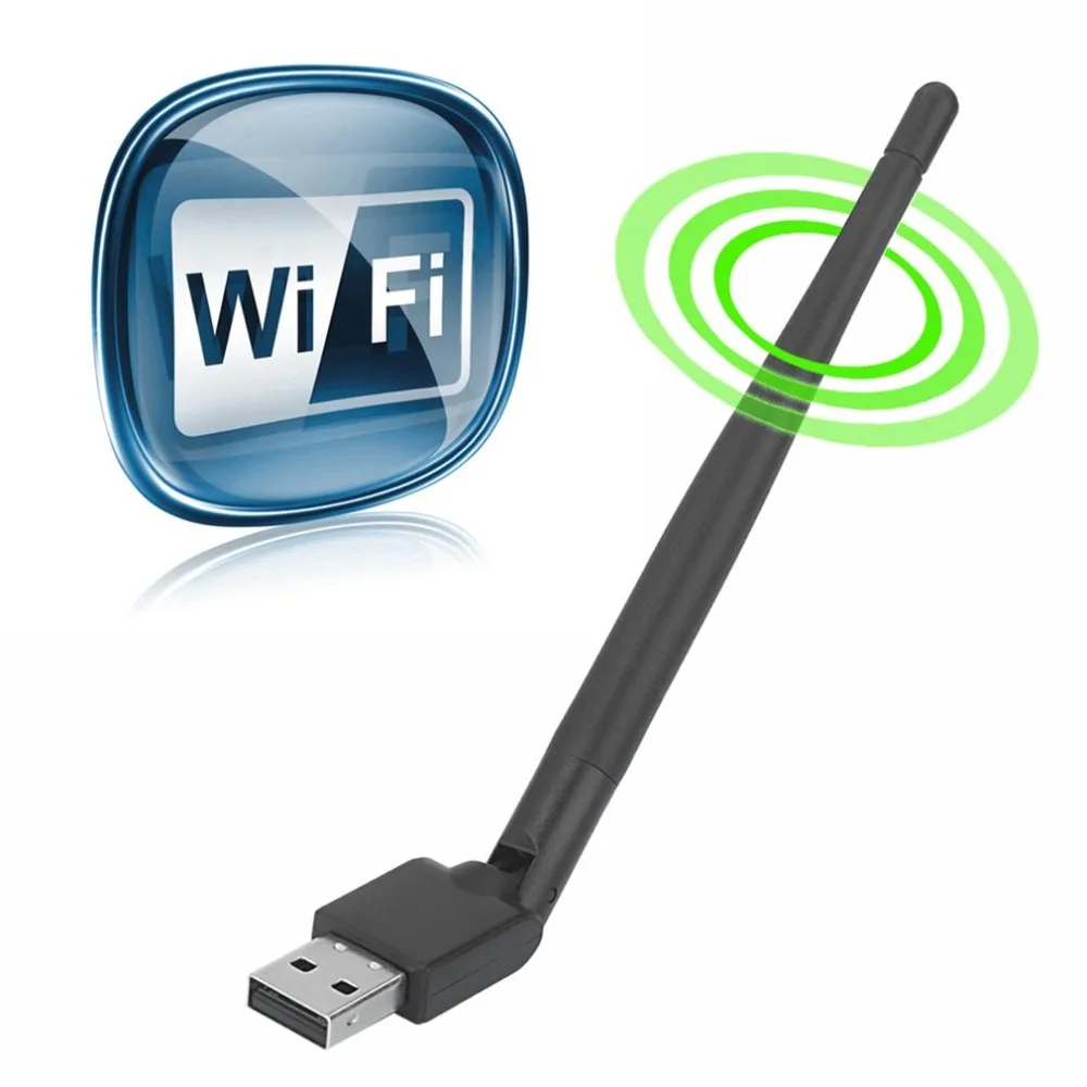 

Rt5370 USB 2,0 150 Мбит/с антенна Wi-Fi MTK7601 беспроводная сетевая карта 802.11b/G/N адаптер локальной сети с фотоэлементами Прямая поставка