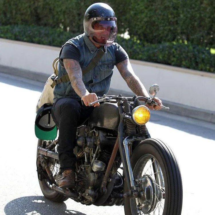 Может переворачивать объектив 13 цветов винтажные прочные мотоциклетные линзы